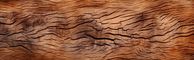 Fototapeta premium Exquisite Walnut Tree Bark Texture in Rich Brown