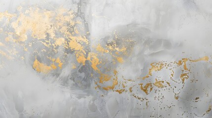 Wall grunge texture.
Abstract artistic background. Golden brushstrokes. Textured background. Oil on canvas. Modern Art. 
