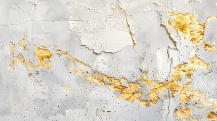 Wall grunge texture.
Abstract artistic background. Golden brushstrokes. Textured background. Oil on...