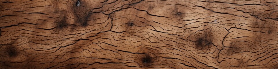 Fototapeta premium Exquisite Walnut Tree Bark Texture in Rich Brown