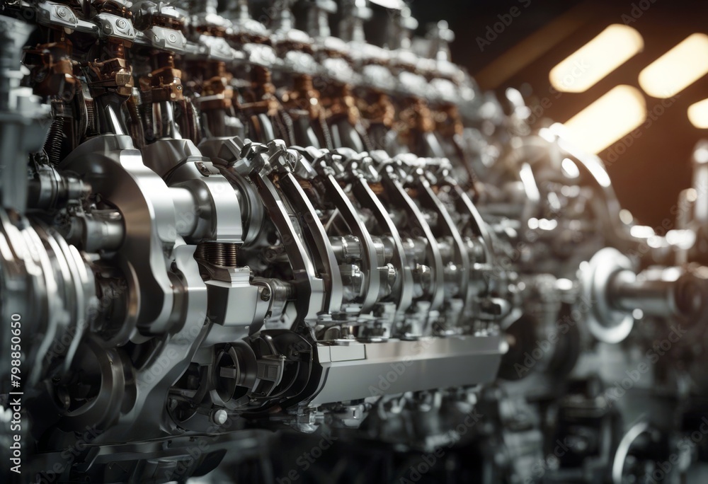Aufkleber 'development engine render 3d representing image assembly background best body cad car design design
