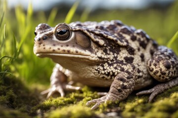 Obraz premium frog on the ground