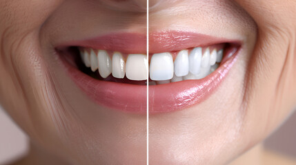 A composite image showcasing the transformation achieved through prosthodontic treatment, with before and after views of a patient's smile with dental implants or dentures