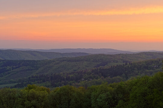 Landscape of Eastern Slovakia, Beautiful charming areas.