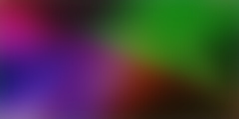 Colorful dynamic abstract ultrawide modern tech multicolored dark mix green red purple pink gray blue emerald gradient exclusive background. Great for design, banners, wallpapers. Premium quality