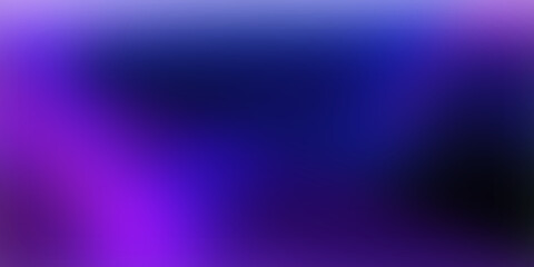 Lively multicolor abstract ultrawide modern tech dark mix neon purple lilac blue azure black gray graphite background. Ideal for design, banners, wallpapers. Premium vintage style