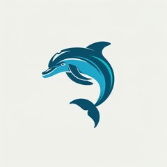 Fototapeta premium Dolphin Jumping Out of the Water