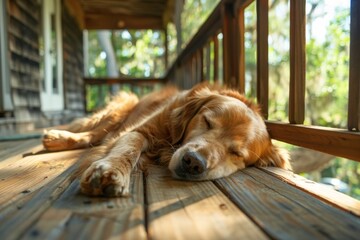 Close-up face of cute French bulldog  sleeping on the floor.. Beautiful simple AI generated image in 4K, unique.
