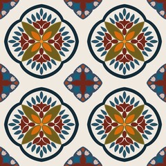 Flower seamless pattern 