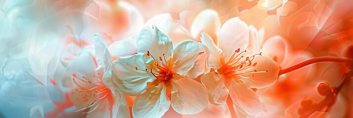 A close up of a bunch of orange flowers. The flowers are in various sizes and are arranged in a way that creates a sense of depth and dimension. Scene is warm and inviting