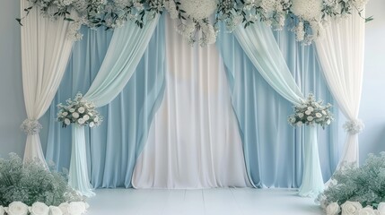3d designs Wedding Backdrop simple minimalist  luxury
