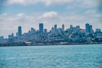 San Francisco from a cruise ship