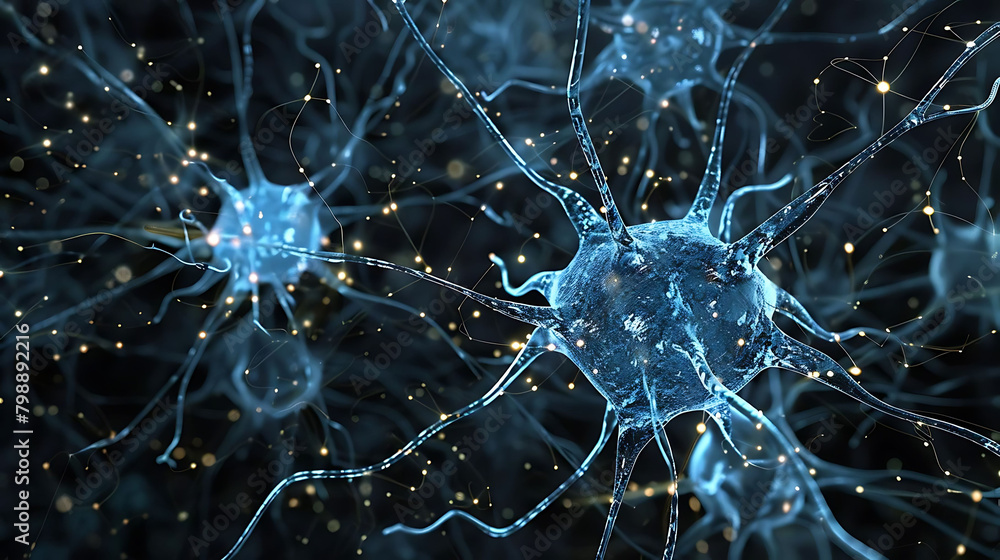 Poster neural network development in the brain