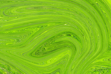 gradient liquid color background with green color tone