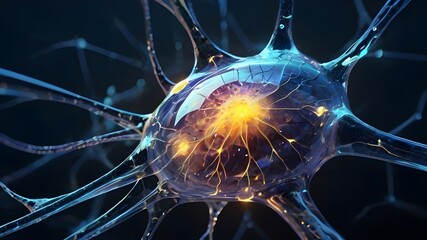 neuron graphic, neural network , serreal 3Dneuron graphic, cranial nerves
