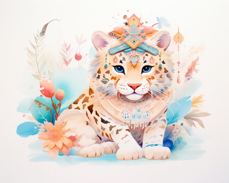 Guerrier jaguar une representation inspiree des Azteques avec une armure et des motifs traditionnels