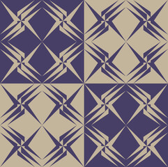 Fototapeta premium seamless geometric decorative pattern