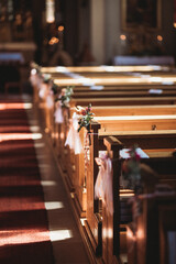 church flower decoration