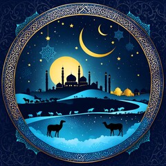 Eid Al Adha eid mubarak Islamic festival 3
