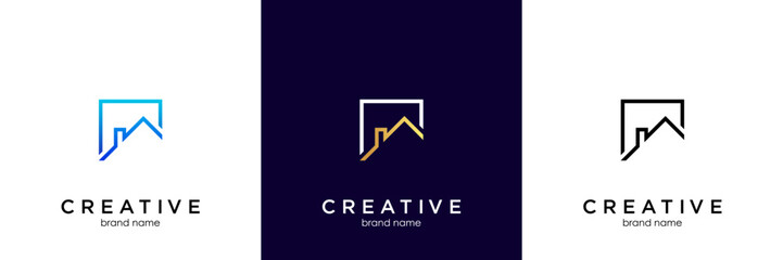 Building real estate logo design