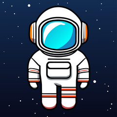 astronaut cute background