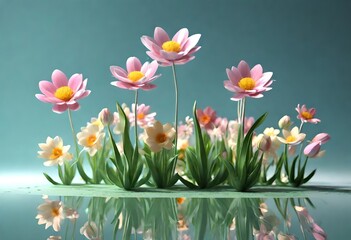 Obraz na płótnie Canvas tulips background 