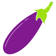 illustration of a eggplant vegetable