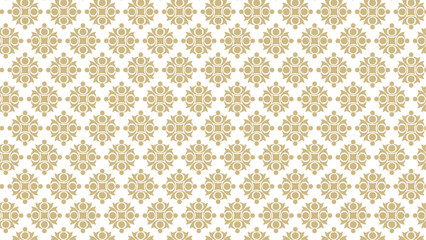 Flat arabic pattern background