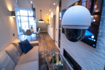 IP Camera Insight: Modern Home Surveillance for Safety, Discreet Monitoring in Living Space