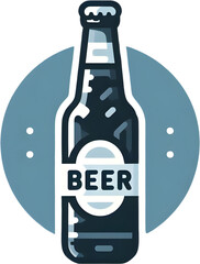 맥주 병 디자인 그림