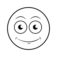 facial expression emotion vector icon