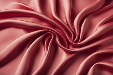 Obraz premium pastel color creased smooth silk