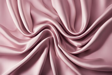 Obraz premium pastel color creased smooth silk