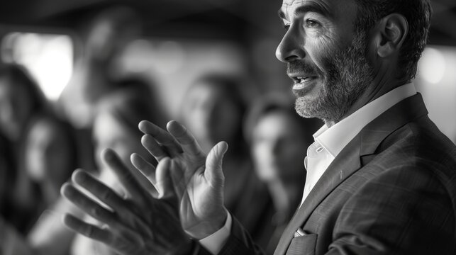 &Uuml;berzeugender Gesch&auml;ftsmann: Vision und Leidenschaft