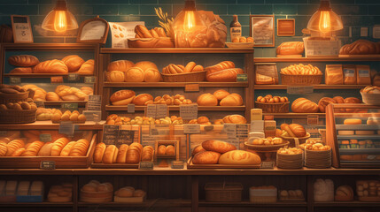 街のパン屋さん