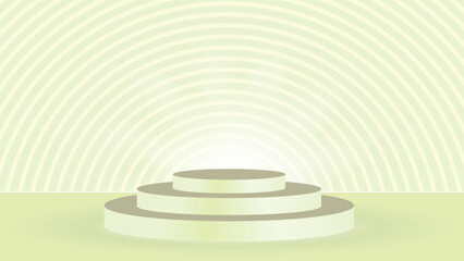 Pastel Color Stage Background Design