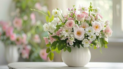 flowers in vase