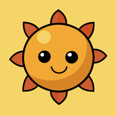 sun cute background art hig