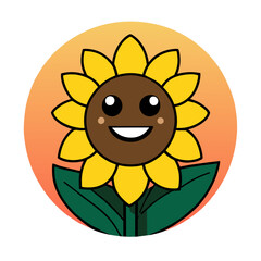 sunflower background art hi