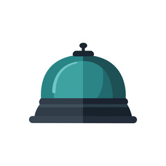 Fototapeta premium Hotel Bell icon on white background.