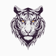 Tribal Tiger Art
