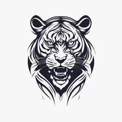 Tribal Tiger Art
