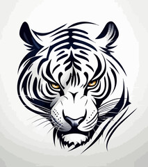 Obraz premium Tribal Tiger Art