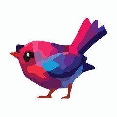 Bird animal vector design illustration