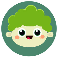 vegetable cute background