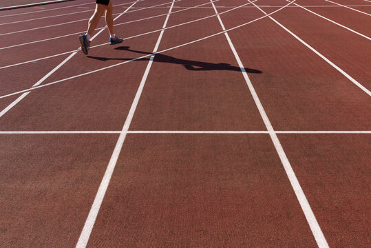 SPORTS FACILITIES - Running track at the athletics stadium

