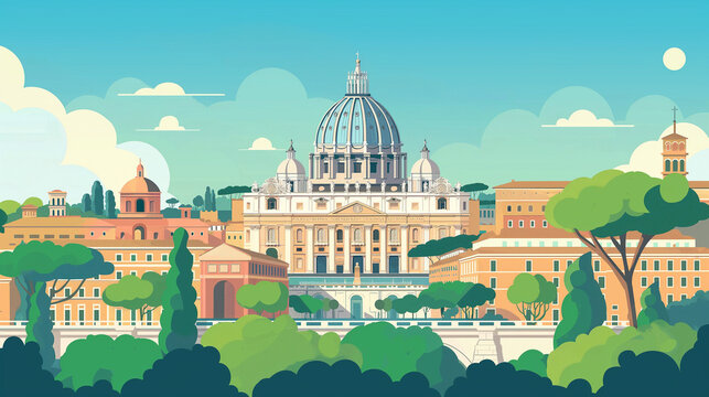 Rome, capital of Italy
