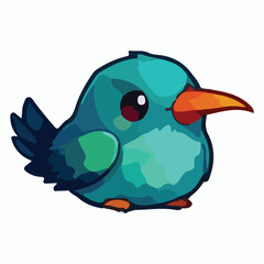 Bird animal vector design illustration