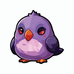 Bird animal vector design illustration