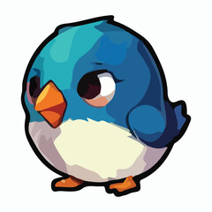 Bird animal vector design illustration